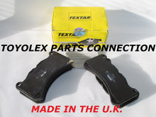 NEW FACTORY LEXUS IS-F 08-14 04466-0W031 REAR OEM TEXTAR BRAKE PAD SET W/SHIMS