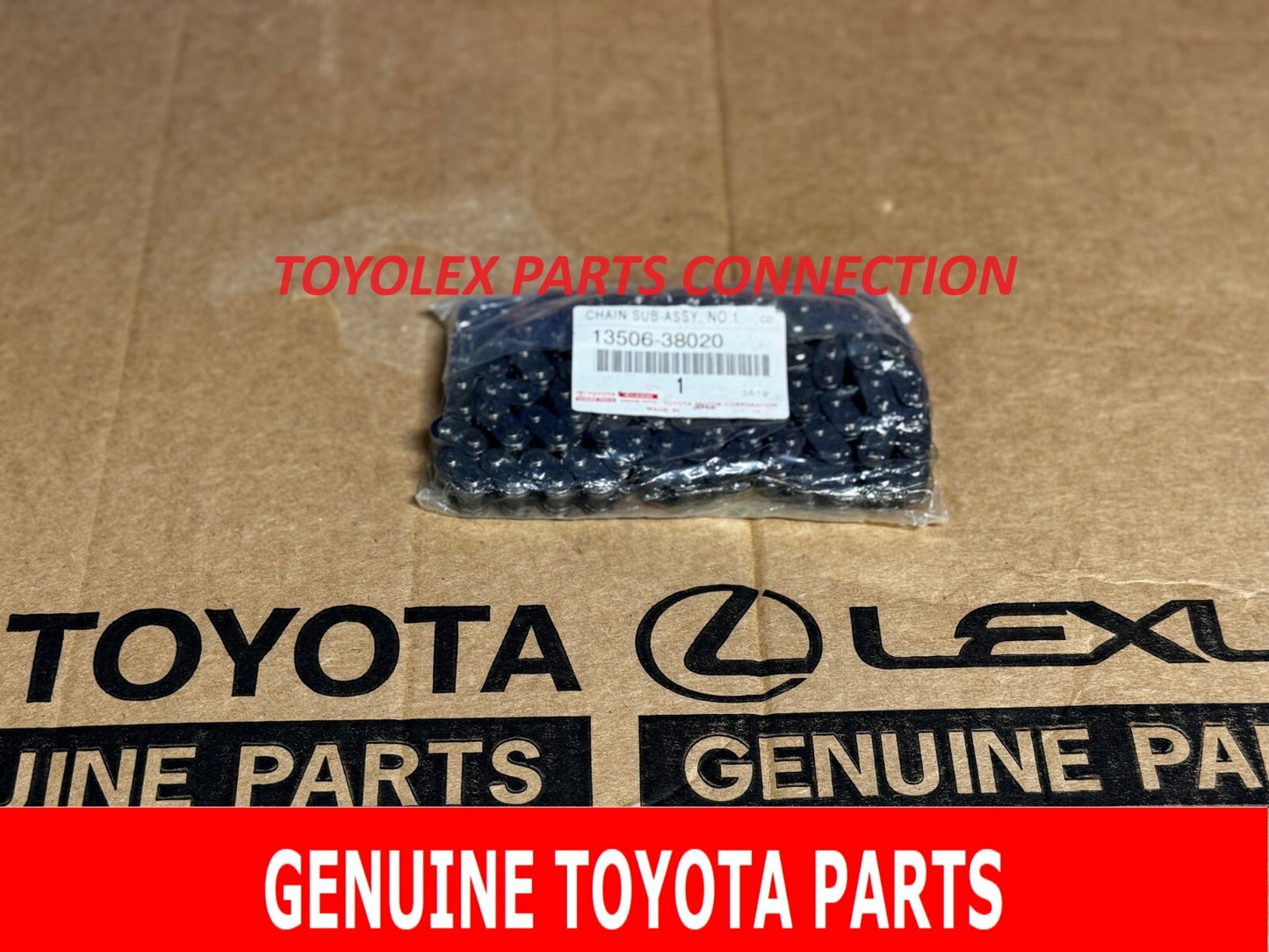 NEW GENUINE TOYOTA & LEXUS OEM 13506-0S010 TIMING CHAIN NO.1 ASSY - QTY 1