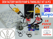 NEW TOYOTA CAMRY RAV4 2.0 & 2.2L COMPLETE OEM TIMING BELT WATER PUMP KIT 18 PCS