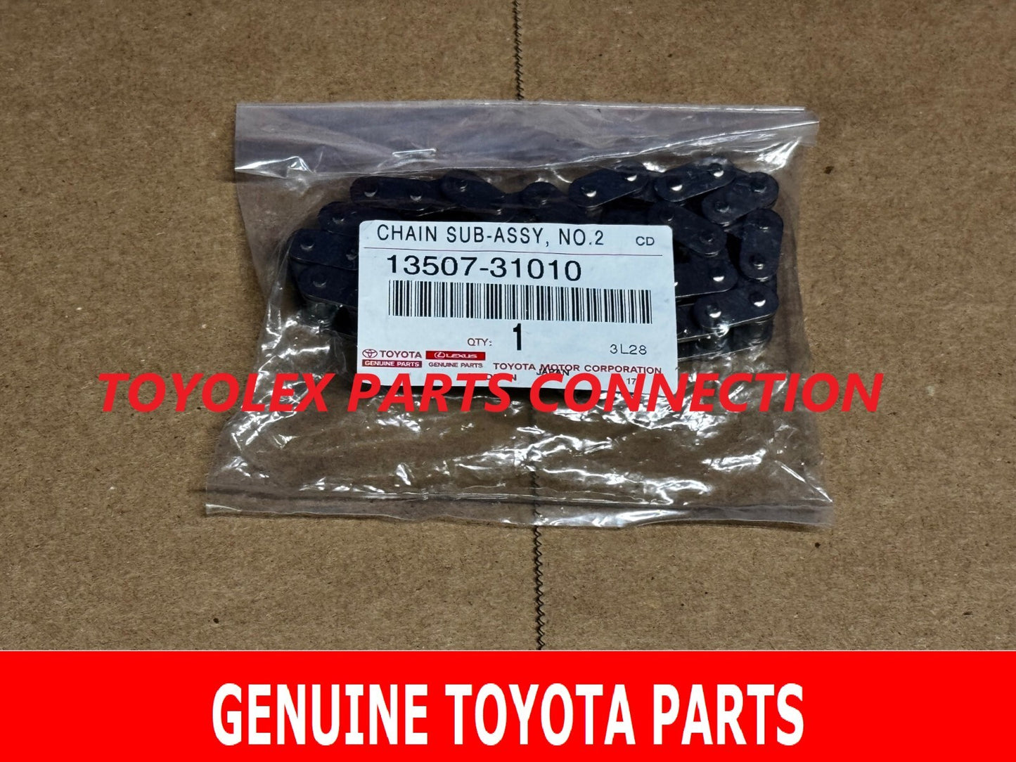 NEW OEM TOYOTA V6 4.0 1GRFE 4RUNNER FJ TACOMA 13507-31010 TIMING CHAIN NO.2 (1)