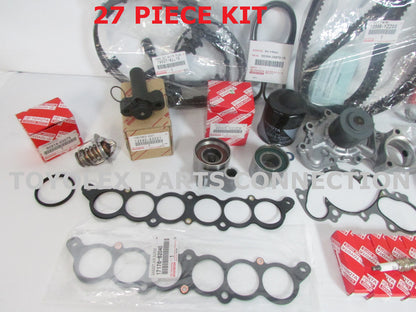 NEW ALL OEM TOYOTA  3.4 LITER 5VZFE V6 COMPLETE 52 pcs TIMING BELT & PUMP KIT