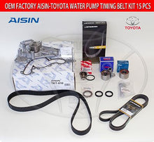 NEW LEXUS LS400 90 - 97 COMPLETE 14 PIECE FACTORY OEM TIMING BELT WATER PUMP KIT